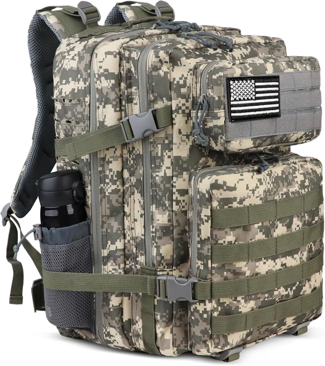 45L Military Tactical Backpack with Molle System