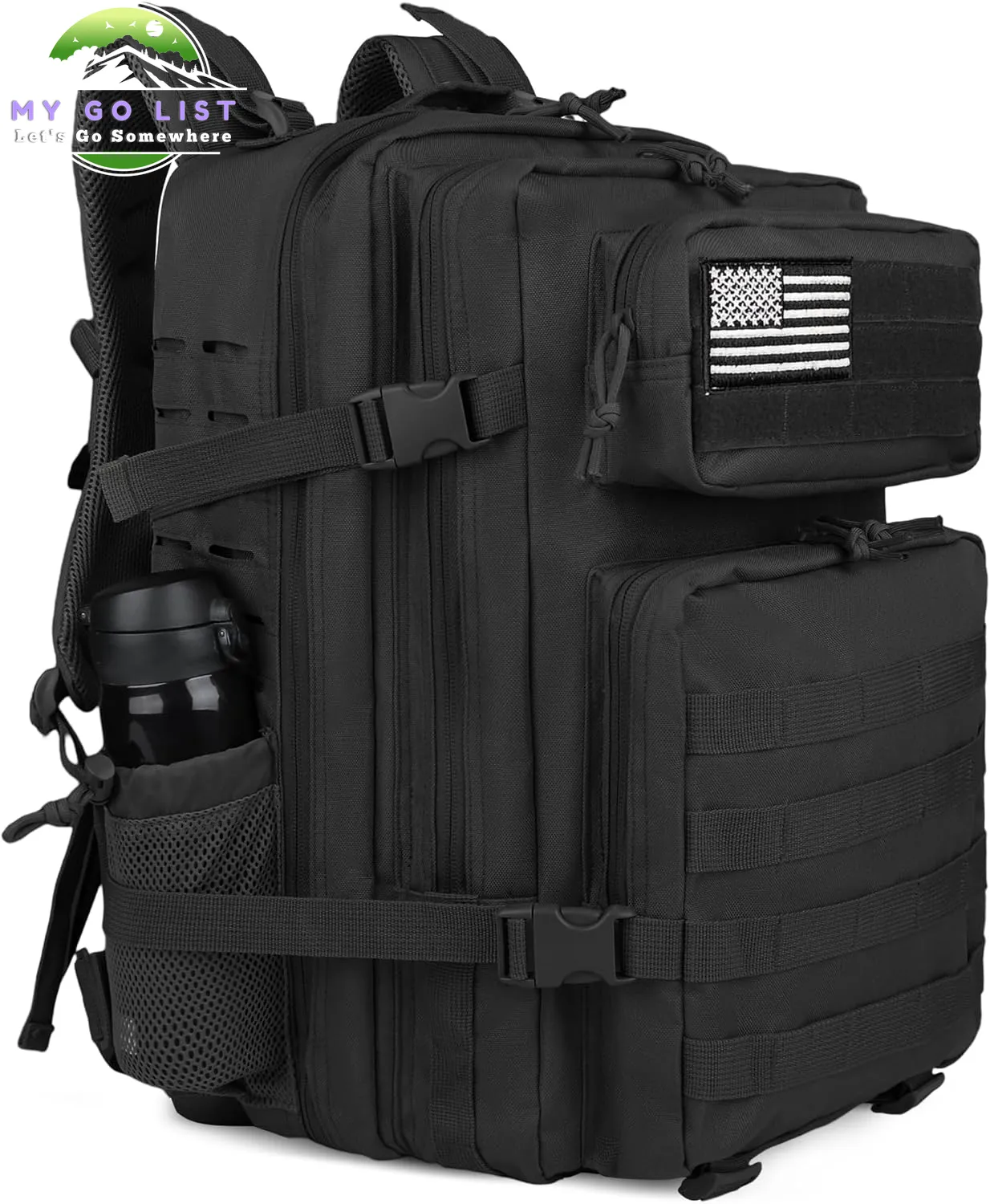 45L Military Tactical Backpack with Molle System
