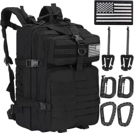45L Military Tactical Backpacks Lage Molle Backpack 3 Day Assault Pack Backpack Camping Hiking Rucksack Bug Out Bag Rucksack