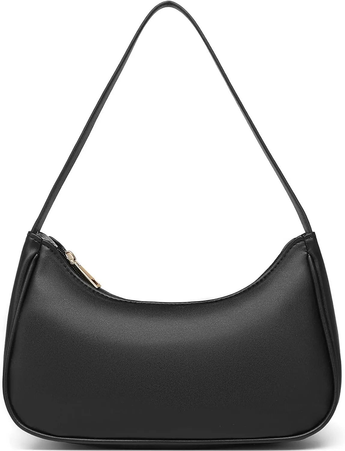 Afashor Shoulder Bags for Women Vegan Leather Hobo Sling Tote Handbag Retro Clutch Purse with Zipper Closure