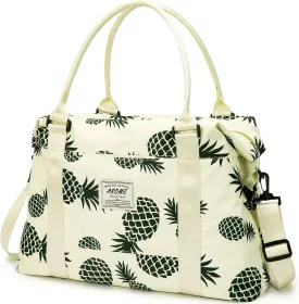AROME Weekender Bags for Women, Travel Duffel Bag Overnight Weekend Bag Sports Gym Tote Bag with Wet Pocket & Flight Approved