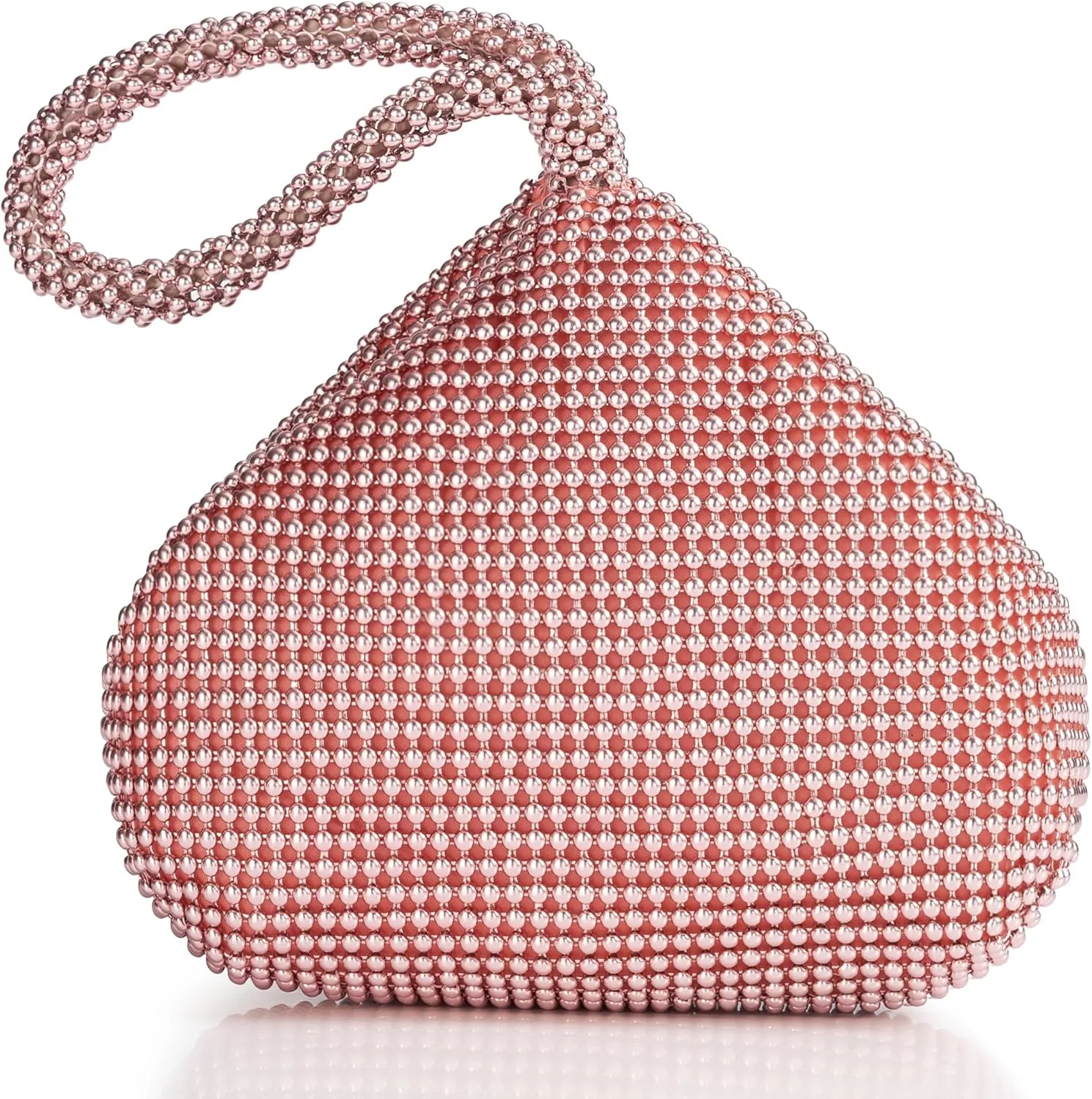 BABEYOND Women's Beaded Clutch Evening Bags Vintage Elegant Triangle Purse for 1920s Party Prom Wedding