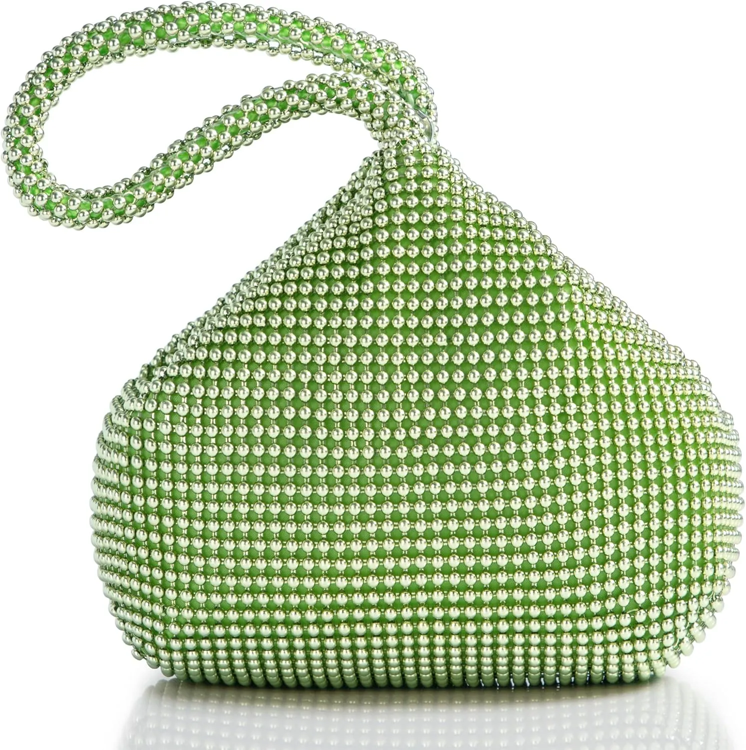 BABEYOND Women's Beaded Clutch Evening Bags Vintage Elegant Triangle Purse for 1920s Party Prom Wedding