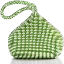 BABEYOND Women's Beaded Clutch Evening Bags Vintage Elegant Triangle Purse for 1920s Party Prom Wedding