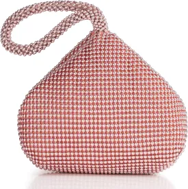 BABEYOND Women's Beaded Clutch Evening Bags Vintage Elegant Triangle Purse for 1920s Party Prom Wedding