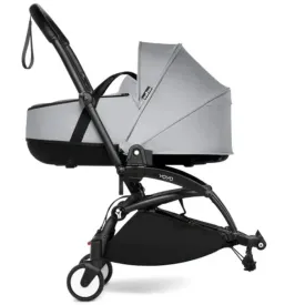 Babyzen Yoyo Connect Stroller - White Frame With Bassinet (Stone)