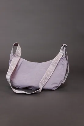 Baggu Medium Nylon Crescent Bag in Dusty Pink