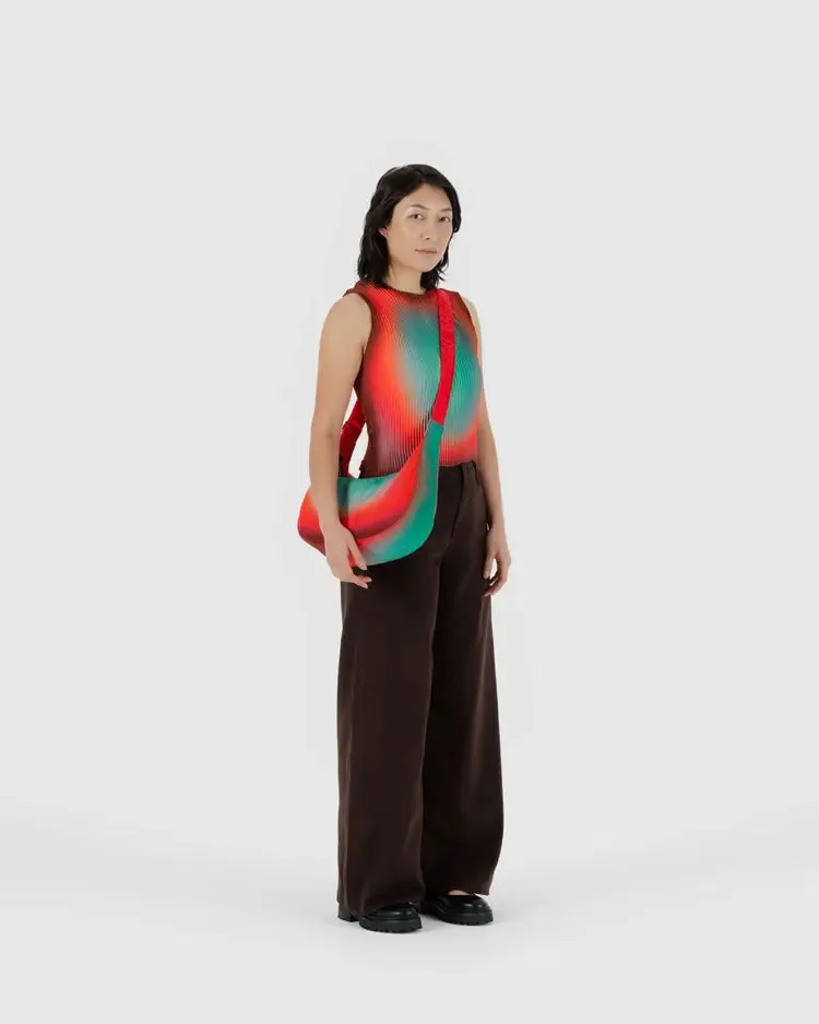 BAGGU Medium Nylon Crescent Bag - Rain