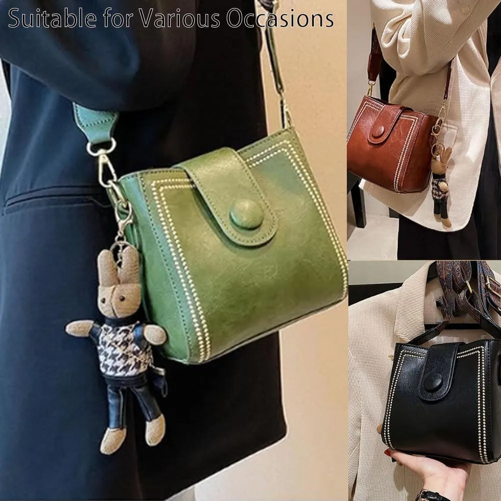Bootara Bucket Bag with Adjustable Wide Shoulder Strap Fashion Bucket Bags, Cute Mini, Spacious Travel Tote