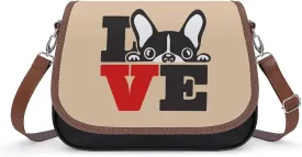Boston Terriers Fashion Crossbody Bags Purses for Women Funny Printing Shoulder Handbags Gifts