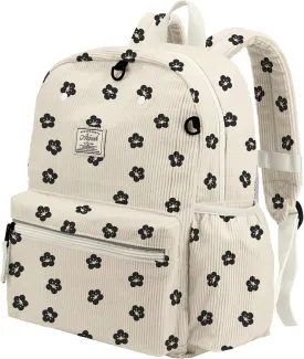 Corduroy Toddler Backpack for Boys and Girls 2-5: Preschool Cute Kids Backpack 13.5" H Fit Folder