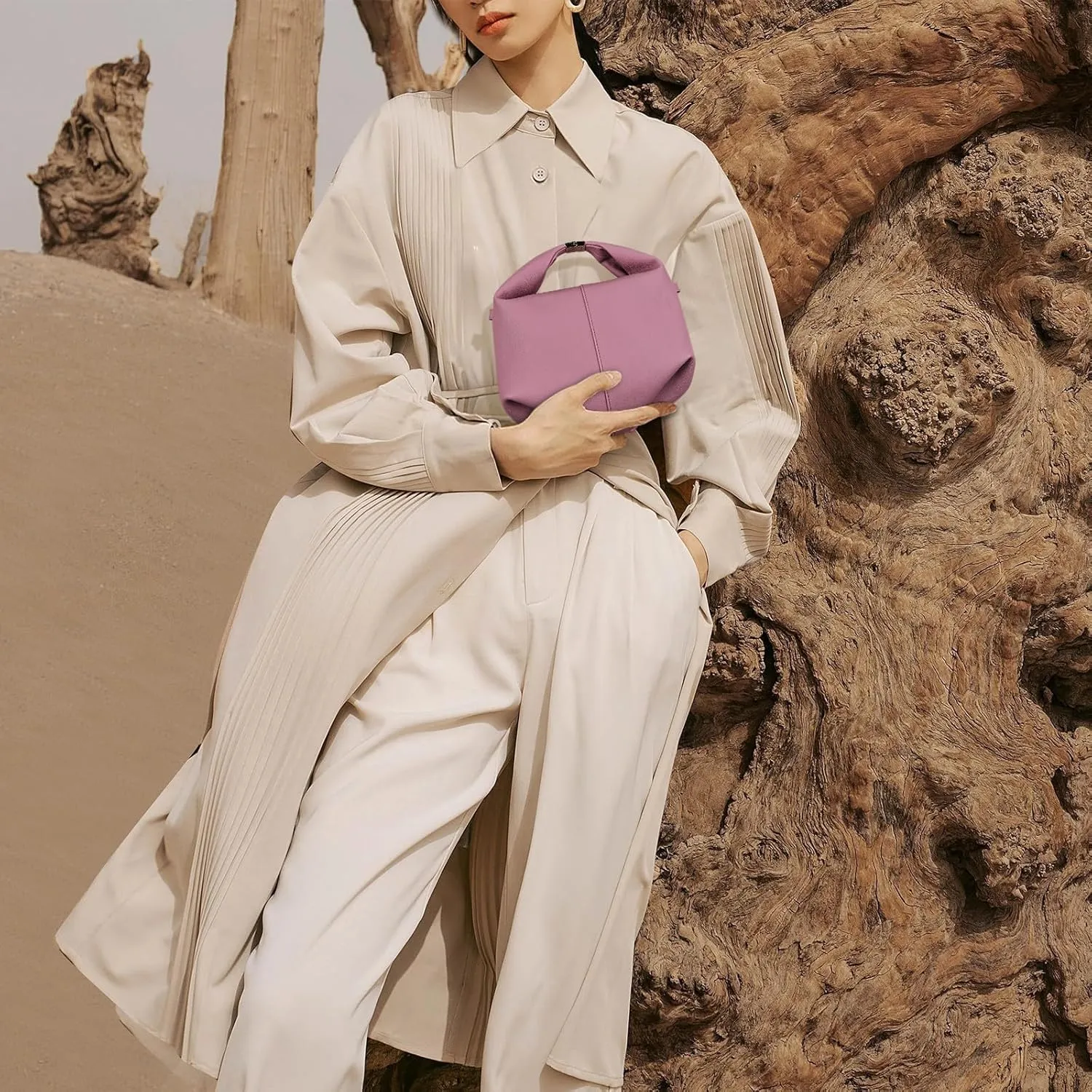 Crossbody Bags Purse Top Handle Bag Chic Dumpling Clutch Designer Small Faux Leather Shoulder Hobo Satchels for Women