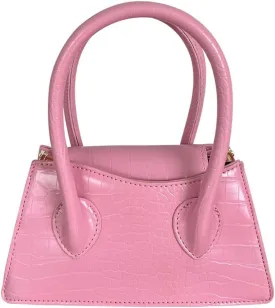 Cute Small Crossbody Purses for Women Girls Trendy Tiny Purse Top Handle Bag Crocodile Satchels Handbag