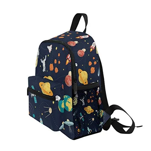 Cute Space Universe Planet Adventure Kid's - Toddler Backpack