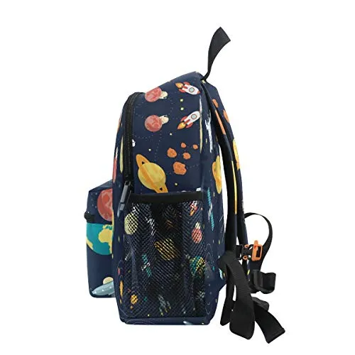Cute Space Universe Planet Adventure Kid's - Toddler Backpack