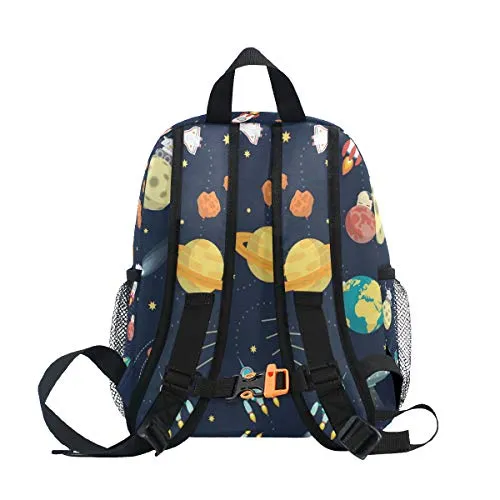 Cute Space Universe Planet Adventure Kid's - Toddler Backpack