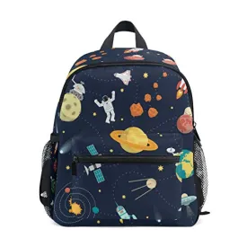 Cute Space Universe Planet Adventure Kid's - Toddler Backpack