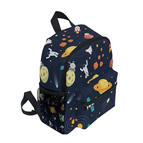 Cute Space Universe Planet Adventure Kid's - Toddler Backpack