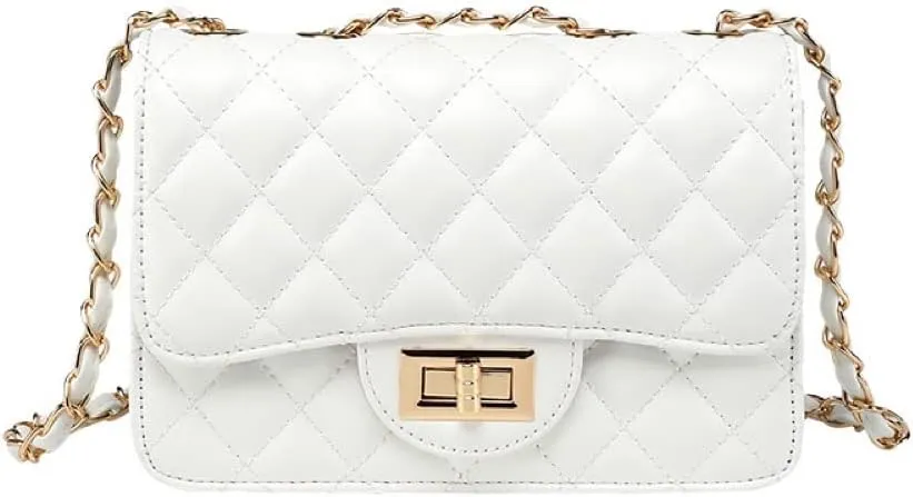 Designer Handbags Small Crossbody Bags Clutch Leather Quilted Purse for Women