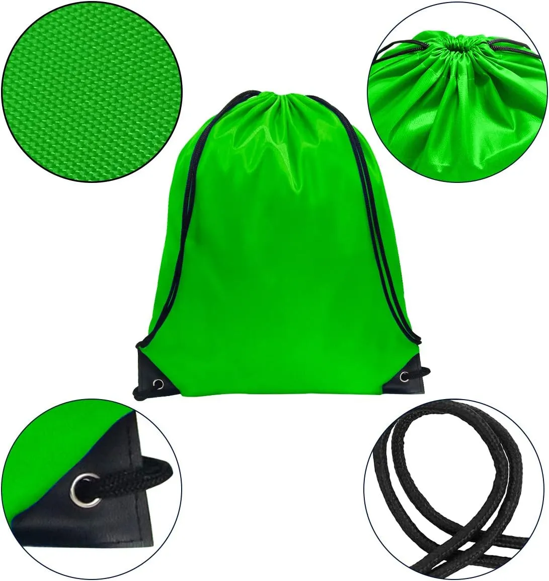 Drawstring Bags Bulk Gym String Bag Cinch Backpacks 20 Colors