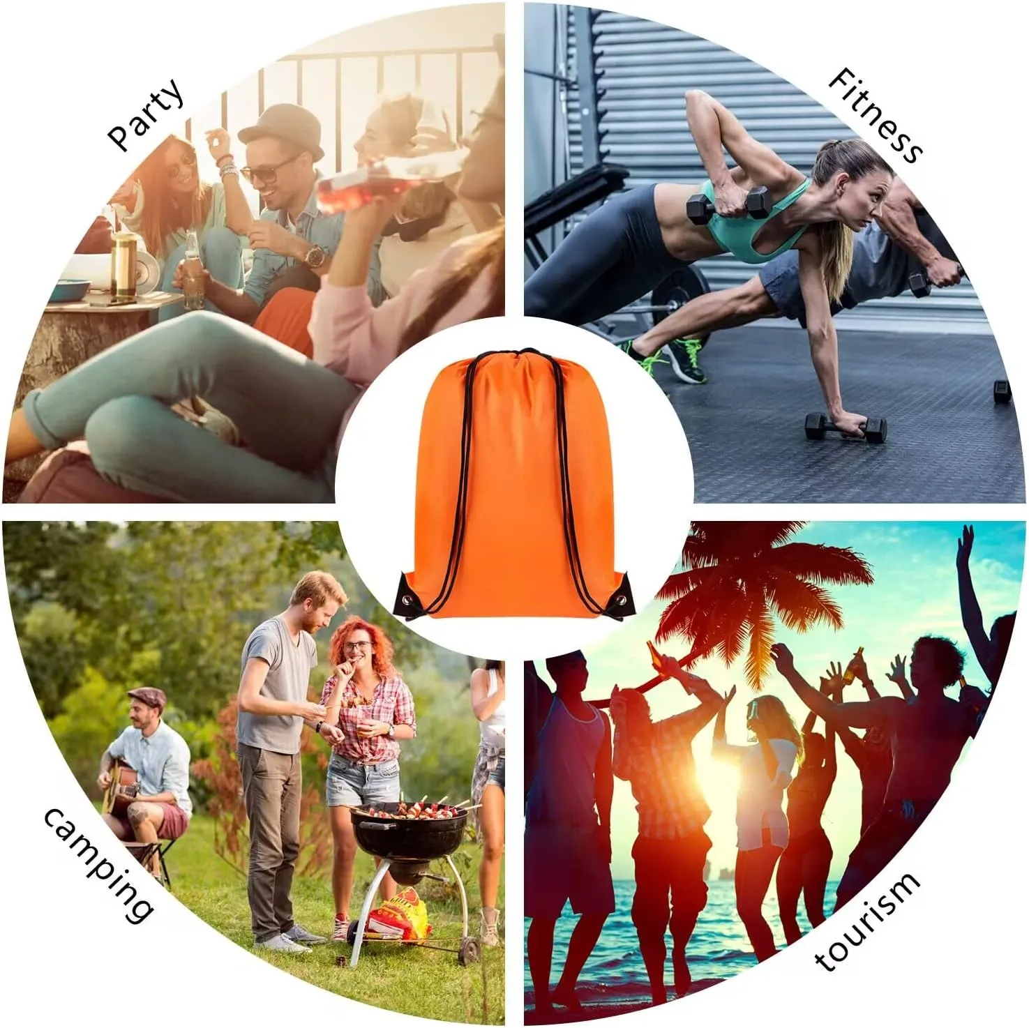Drawstring Bags Bulk Gym String Bag Cinch Backpacks 20 Colors