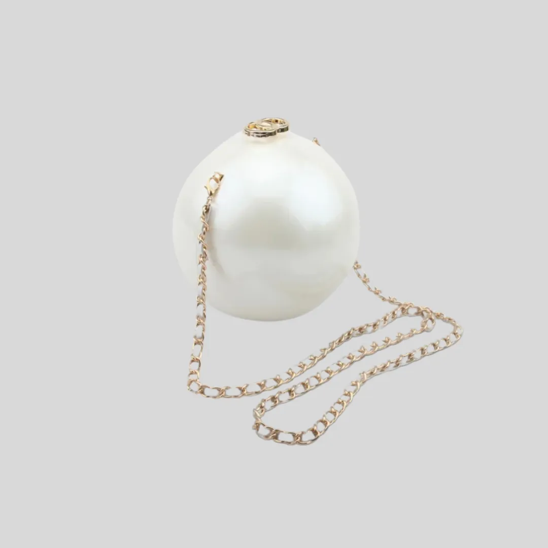 Elegant Bag Globe - White