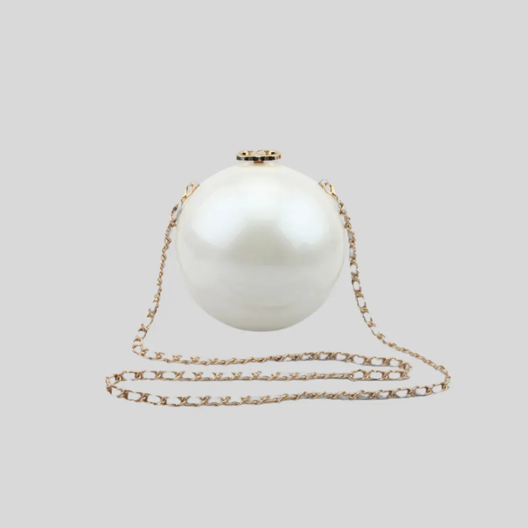 Elegant Bag Globe - White