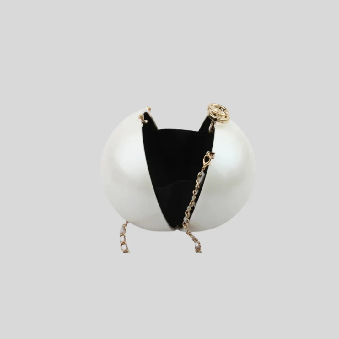 Elegant Bag Globe - White