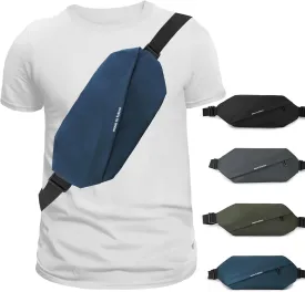 Fanny Pack for Men & Women - Waterproof Anti-Theft Sling Bag with Multiple Pockets, Waist Pack & Crossbody Chest Bag for Travel, Gym, Hiking, Cycling