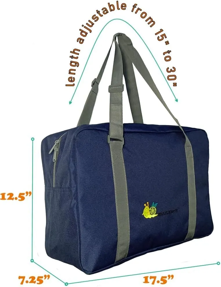 For Spirit Airlines Lightweight Extra-durable Travel Duffel Bag Tote Carry on Luggage Sport Duffle Weekender Overnight Gym Yoga Camp Versatile Carrying Bag (Sailor Blue)