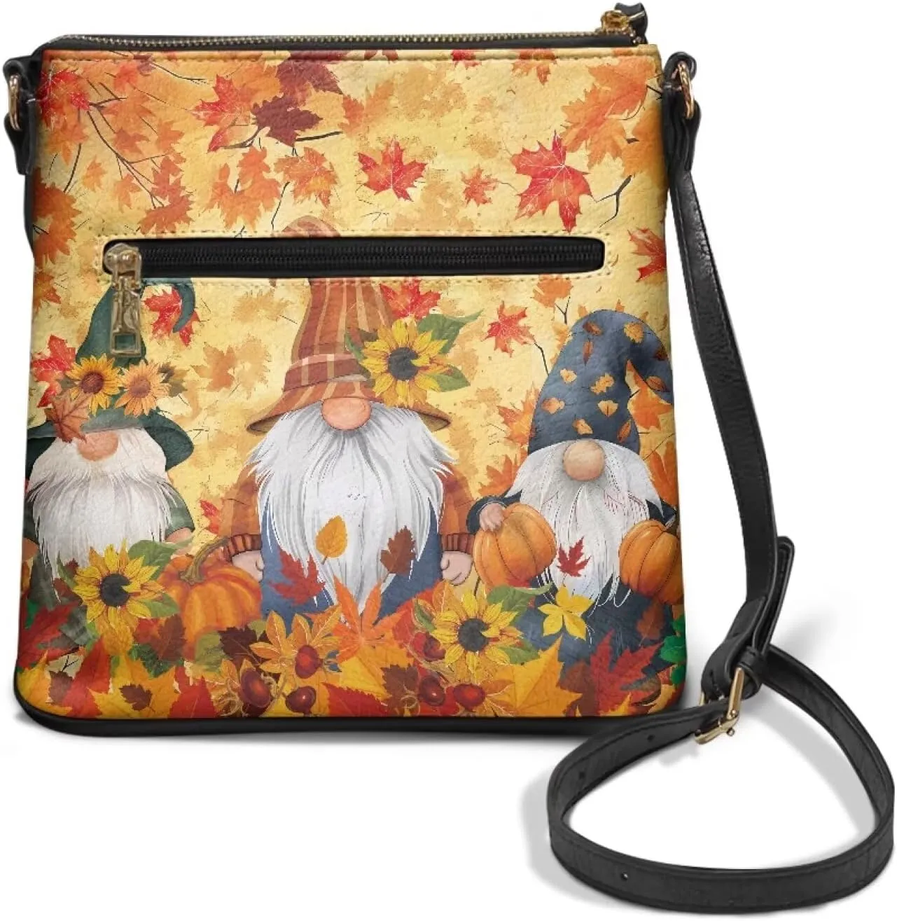 HUGS IDEA Crossbody Purse for Women,Lightweight Crossbody Bag Soft Leather Women's Shoulder Handbags