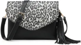 JEN & CO. Sloane Vegan Leather Crossbody Bags Envelope Style Clutch Purses Shoulder Handbag Wallets for Women