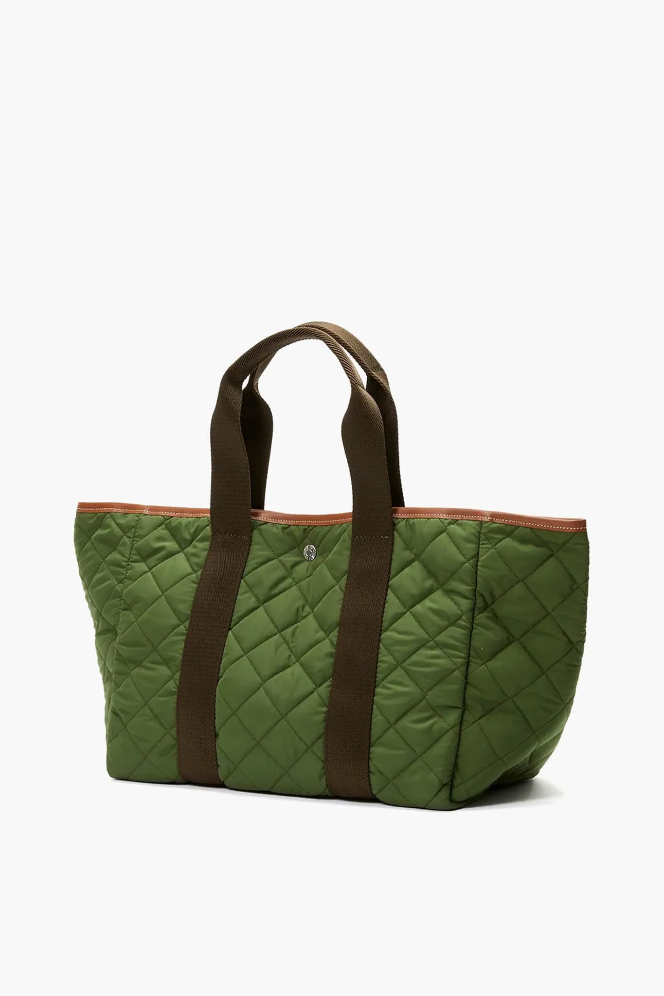 Kaki Traversee L Quilted Tote