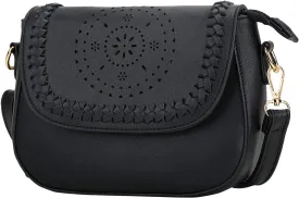 KKXIU Crossbody Bags for Women Hollow Purses with Adjustable Strap