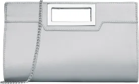 KKXIU Women Clutch Purse Elegant Pleated Evening Bag for Wedding Prom Bridal with Chain Strap