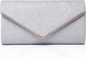 Labair Shining Envelope Clutch Purses for Women Evening Purses and Clutches For Wedding Party.