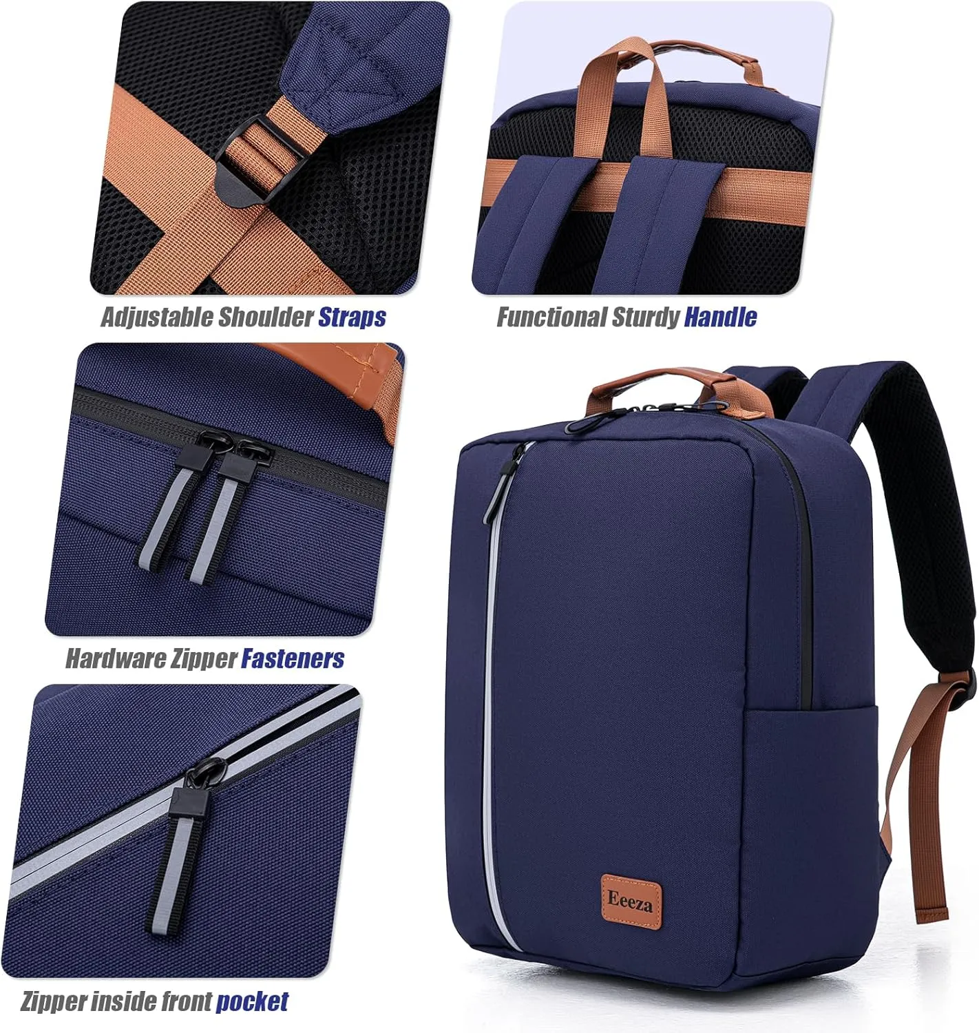 Laptop Backpack, Durable Lightweight Travel Backpack Featuring Spacious Main Laptop Compartment, Functionality for Travel, School, Daily Use