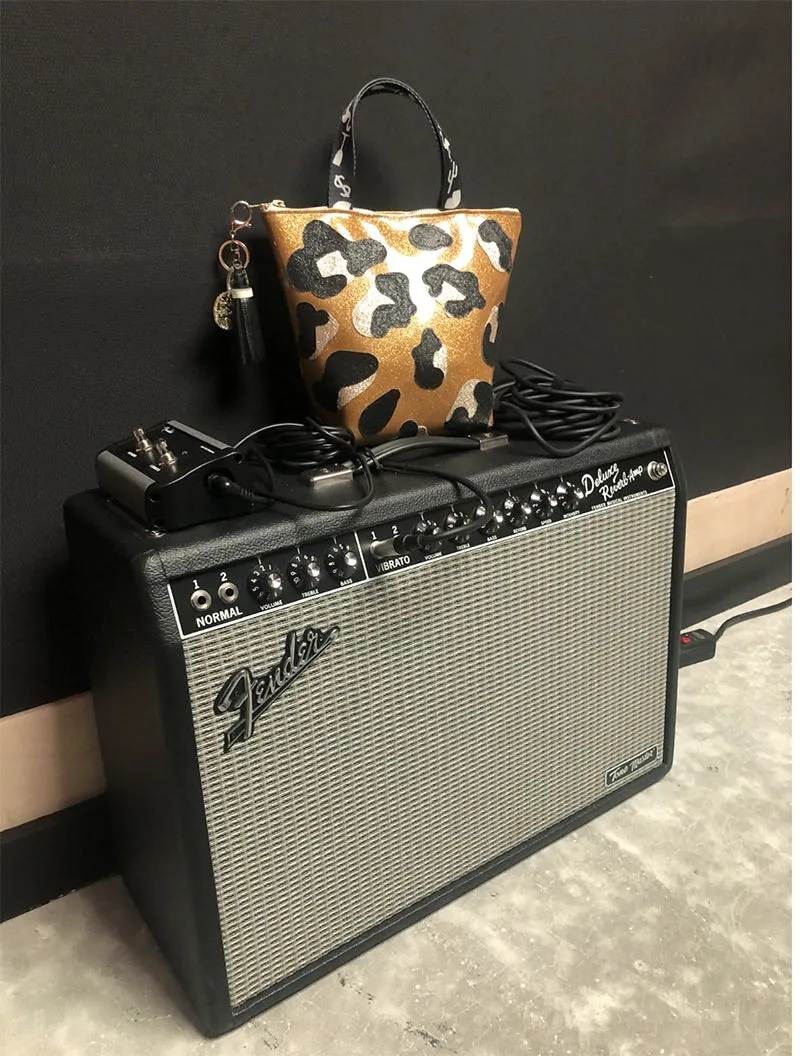 Leopard Print Small Business Bag! 🐆 Roar with Style!