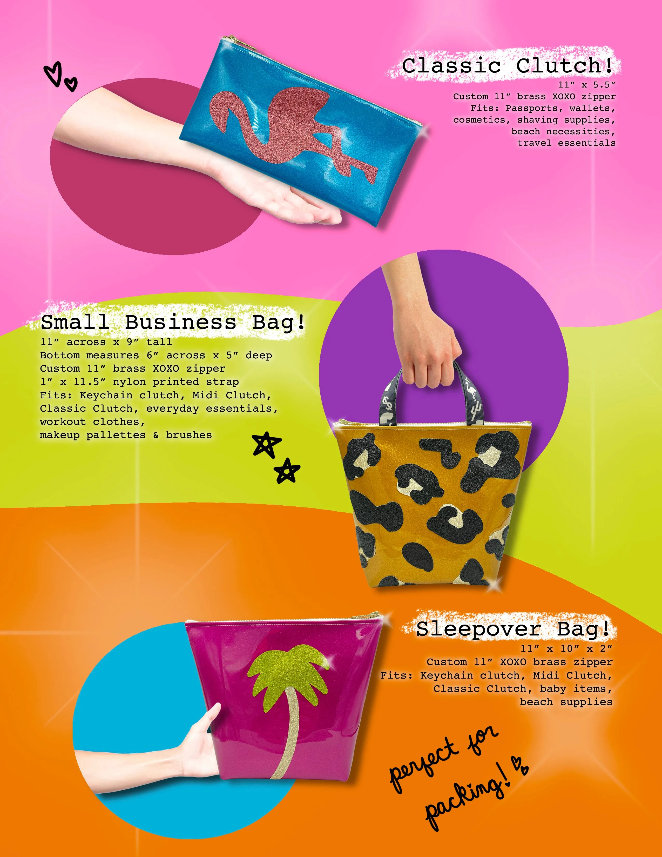 Leopard Print Small Business Bag! 🐆 Roar with Style!