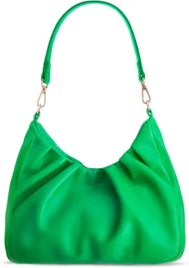 LIVACASA Shoulder Bags for Women, Cute Soft Small Clutch Purses,PU Leather Hobo Crossbody Tote Dumpling Bags with Pockets