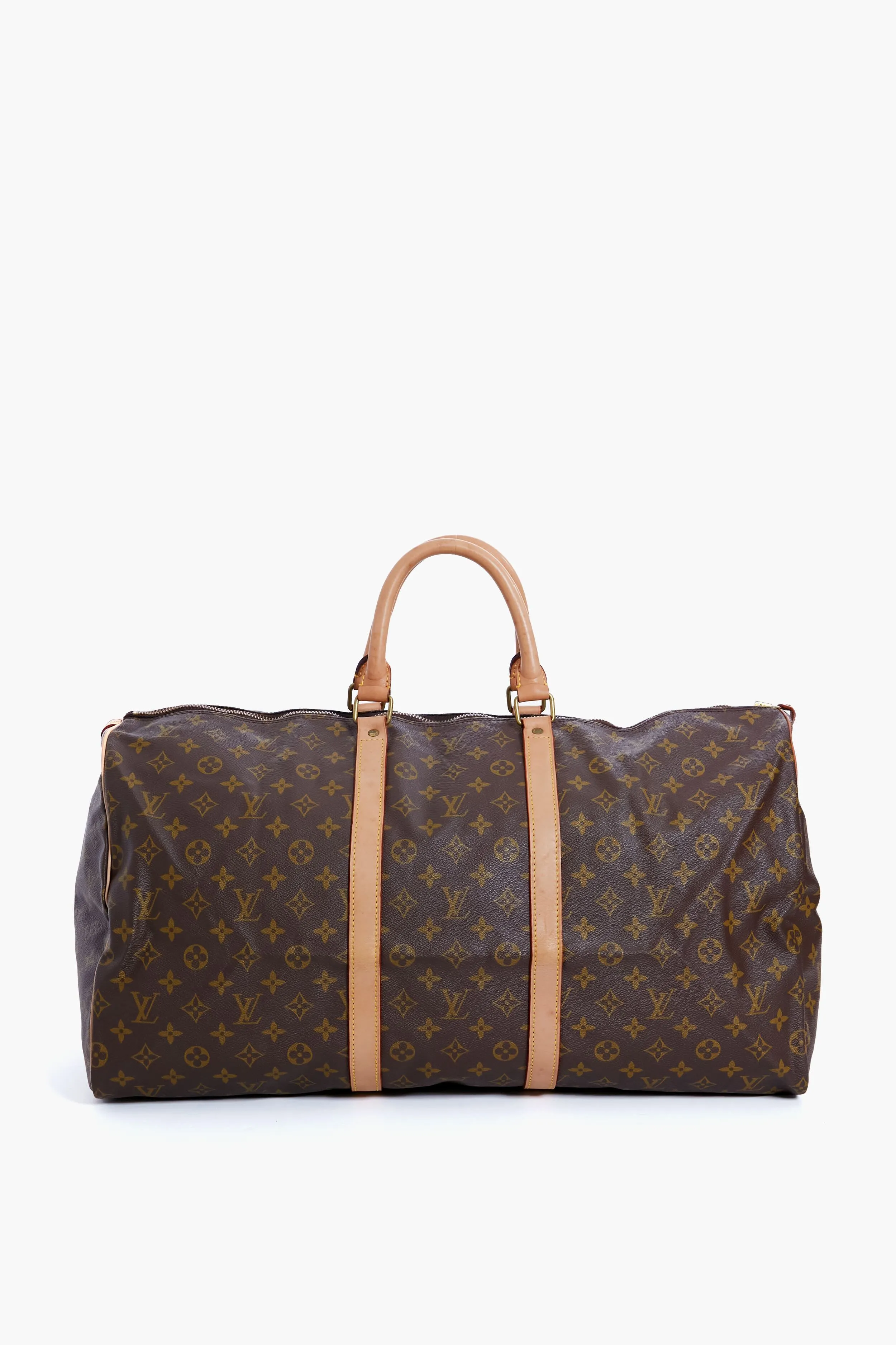 Louis Vuitton Monogram Keepall 55 Boston Bag