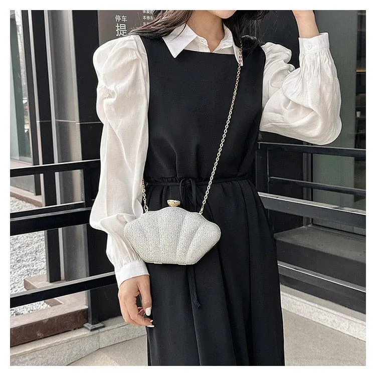 Luxury Shell Clutch