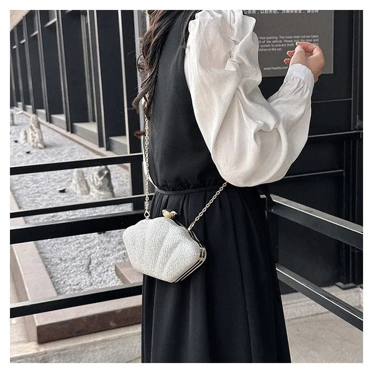 Luxury Shell Clutch