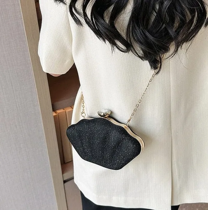 Luxury Shell Clutch