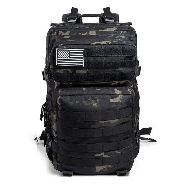 Men 50L Waterproof Backpack Military Tactical Bags Hunting OutBag