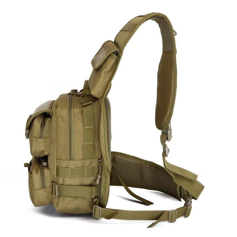 Molle Chest Single Shoulder Bags Travel Camping Hiking