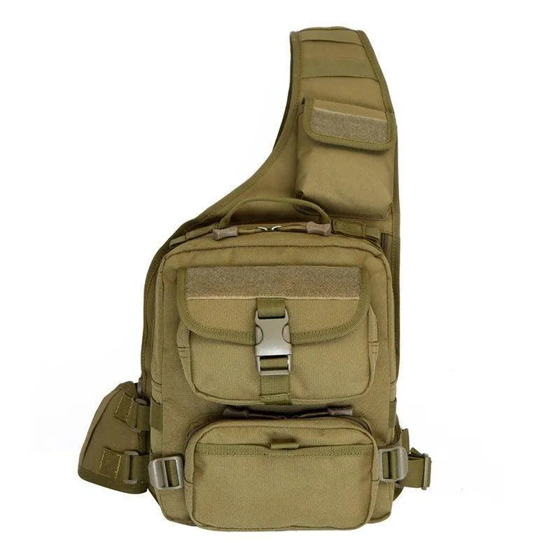 Molle Chest Single Shoulder Bags Travel Camping Hiking