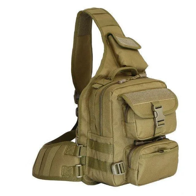 Molle Chest Single Shoulder Bags Travel Camping Hiking
