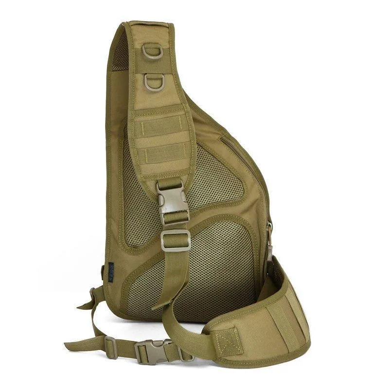 Molle Chest Single Shoulder Bags Travel Camping Hiking
