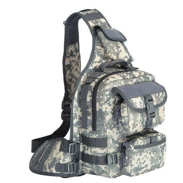 Molle Chest Single Shoulder Bags Travel Camping Hiking
